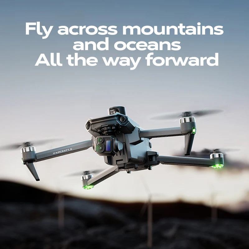 Max 6000M LCD SC GPS Drone 8K Dual Camera - Empire P.E