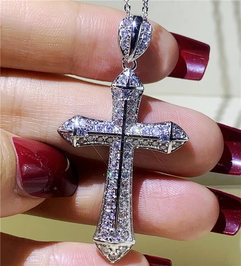 Long Cross Pendant