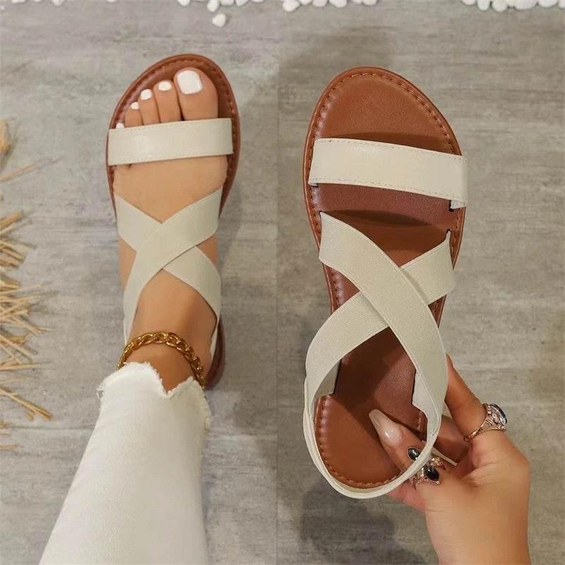 Summer Women Shoes Sandals Party Sandals Woman Beach Walking Shoes Retro Women's Sandals Plus Size Footwear Female Women Sandal - Empire P.E