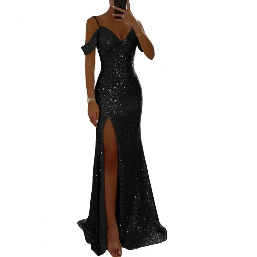 Women Sequin Suspender Dress Sexy Shiny - Empire P.E