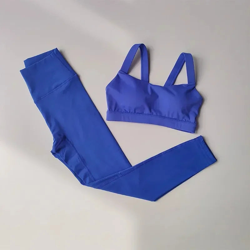 Women's Sports Bra High Waist Leggings - Empire P.E