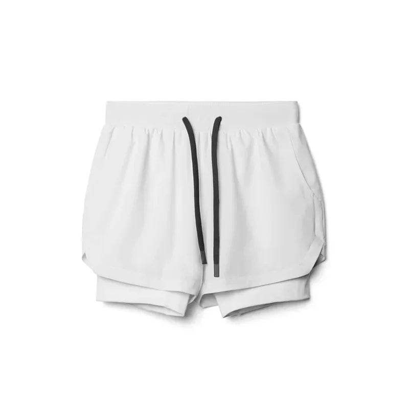 2023 new Breathable Double layer sport shorts - Empire P.E