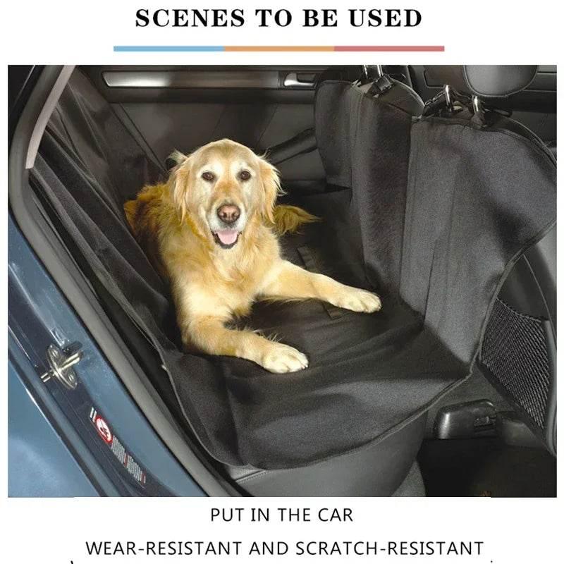 Dog Car Seat Cover Waterproof Pet Carrier Backseat Cushion Mat for Dogs Folding Cat Hammock Trunk Rear Back Seat - Empire P.E