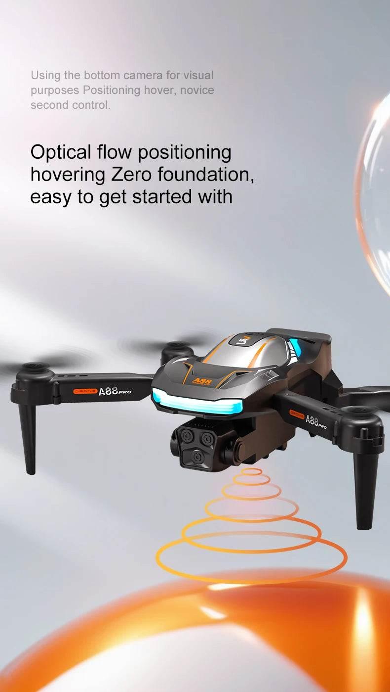 8K GPS dual-camera professional drone A88 5G obstacle avoidance brushless optical flow quadcopter toy gift - Empire P.E