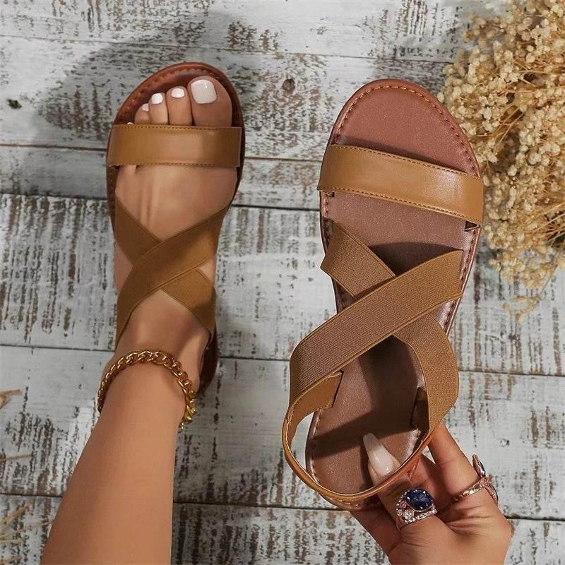 Summer Women Shoes Sandals Party Sandals Woman Beach Walking Shoes Retro Women's Sandals Plus Size Footwear Female Women Sandal - Empire P.E