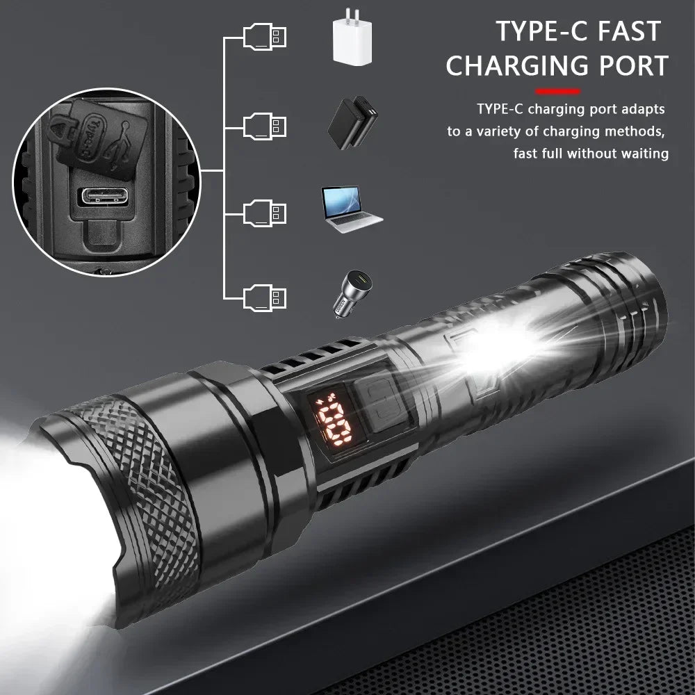 1500W Super Portable Rechargeable Led Lamp Built-in Battery Waterproof - Empire P.E