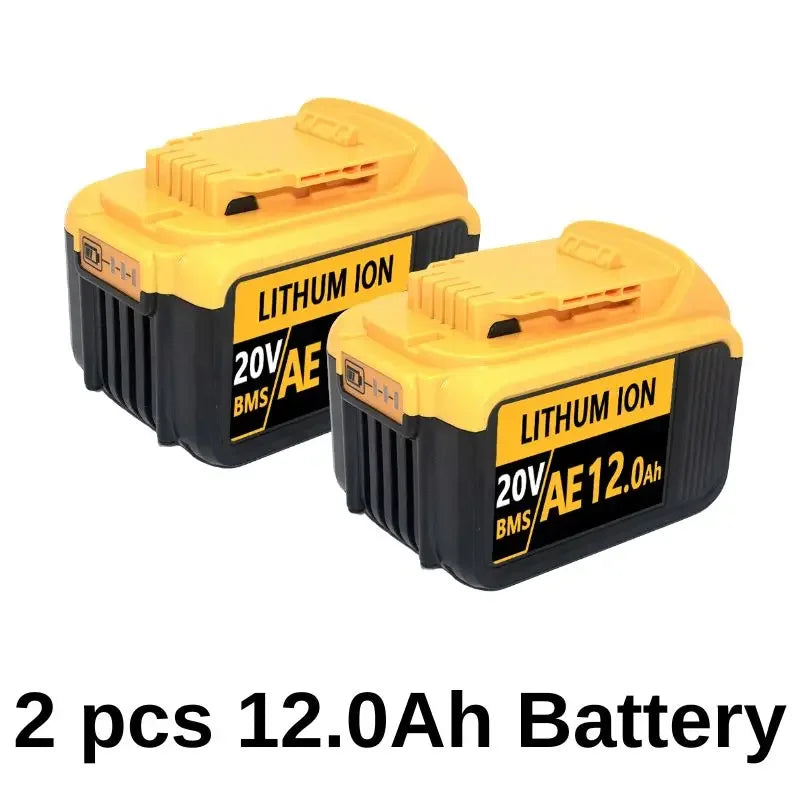 For DeWalt 20V 8/12/18AH MAX Li-ion Battery for DeWalt DCB547-XJ DCB200/DCB201 for Flexvolt Tool Batteries Replacement Battery - Empire P.E