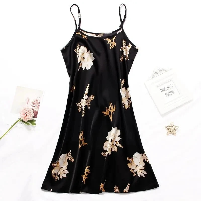 Women Floral Printing Nightdress - Empire P.E