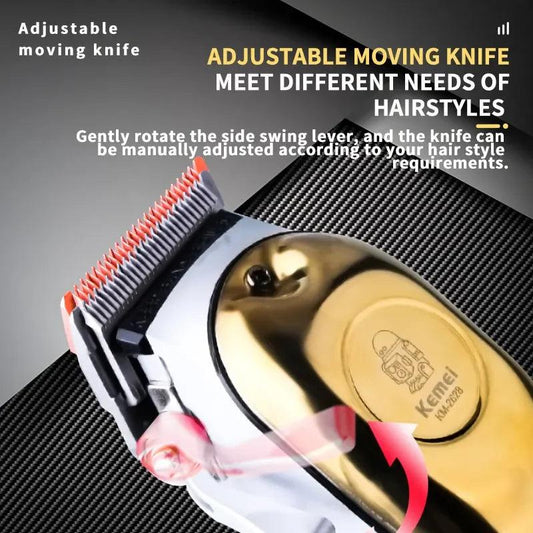 Kemei KM-2628 KM-678 KM-2024 Professional Electric Hair Clippers Rechargeable - Empire P.E