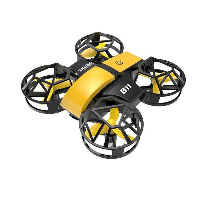 Dowellin D12 Drone Mini Remote Control Aircraft New Children's Toy HD Dual Camera Fixed Height RC Quadcopter Starter Gifts - Empire P.E