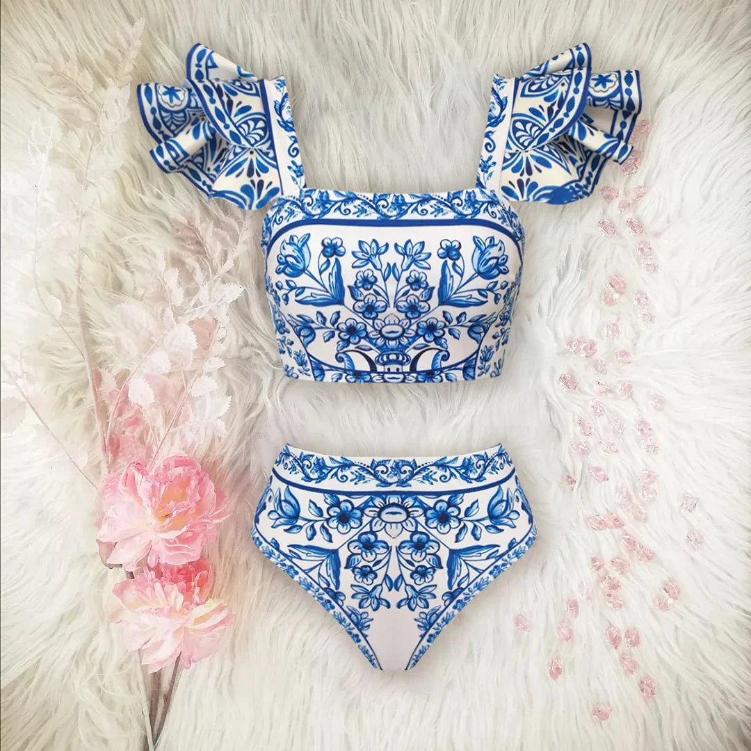 2025 New High Waist Bikini Swimsuit - Empire P.E