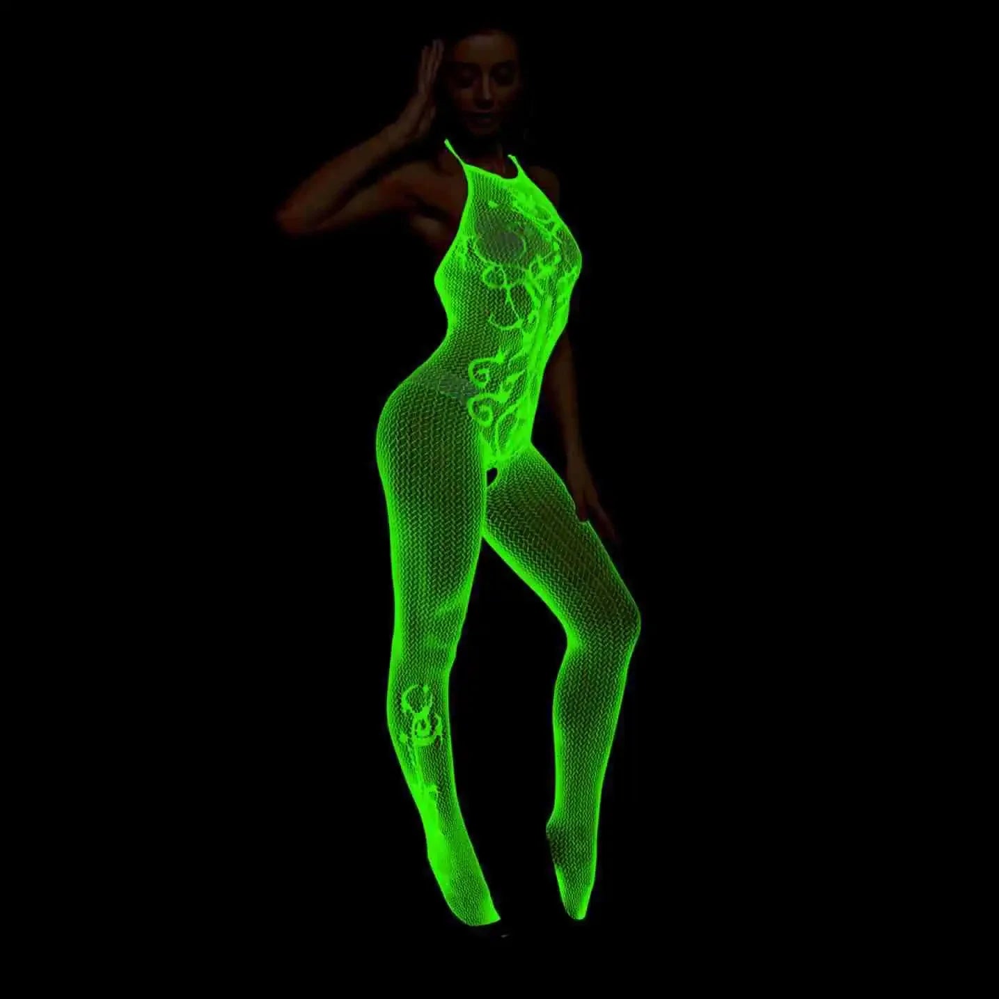 Pole Dance Clothing Luminous Glowing Lingerie - Empire P.E