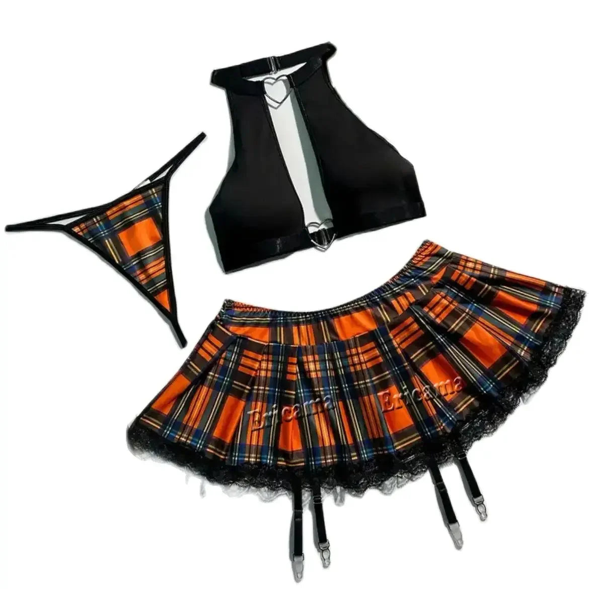 Erotic Sexy Student Uniform Bra And Panty Set - Empire P.E