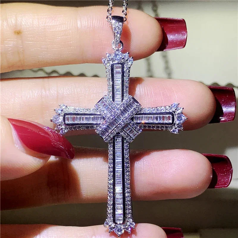 Long Cross Pendant