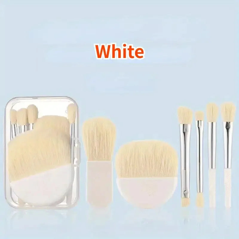 6Pcs Mini Makeup Brushes Set With Box Portable