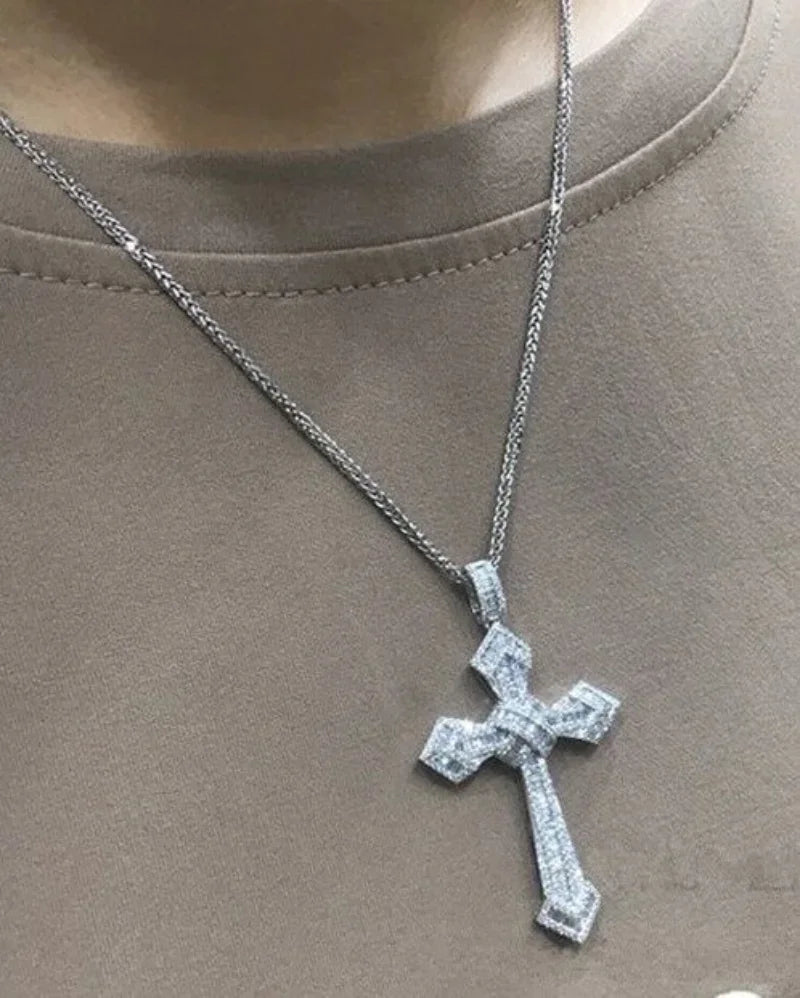 Long Cross Pendant