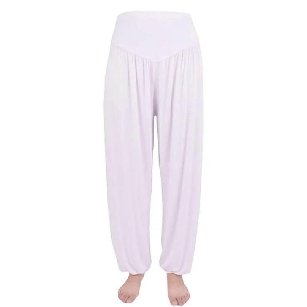 Women's Yoga Pants Comfy Harem Loose Long Pants Belly Dance Boho Sports Wide Trousers Women High Waist Yoga Pants Yoga Clothing - Empire P.E
