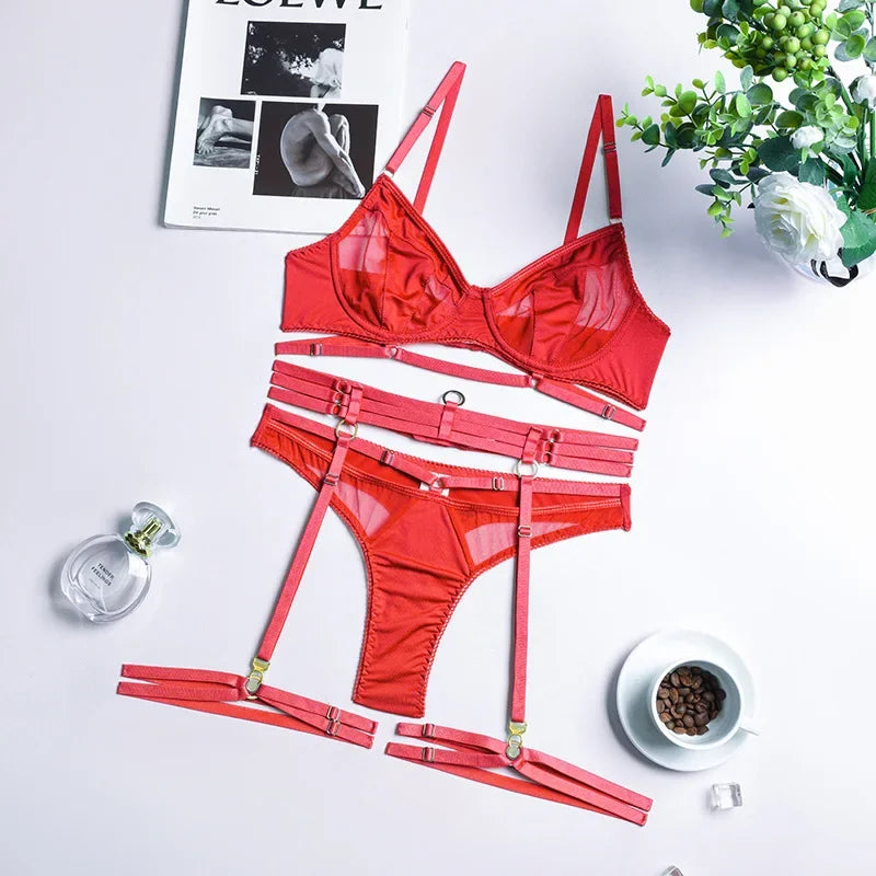 3-Piece Lingerie Set Women - Empire P.E