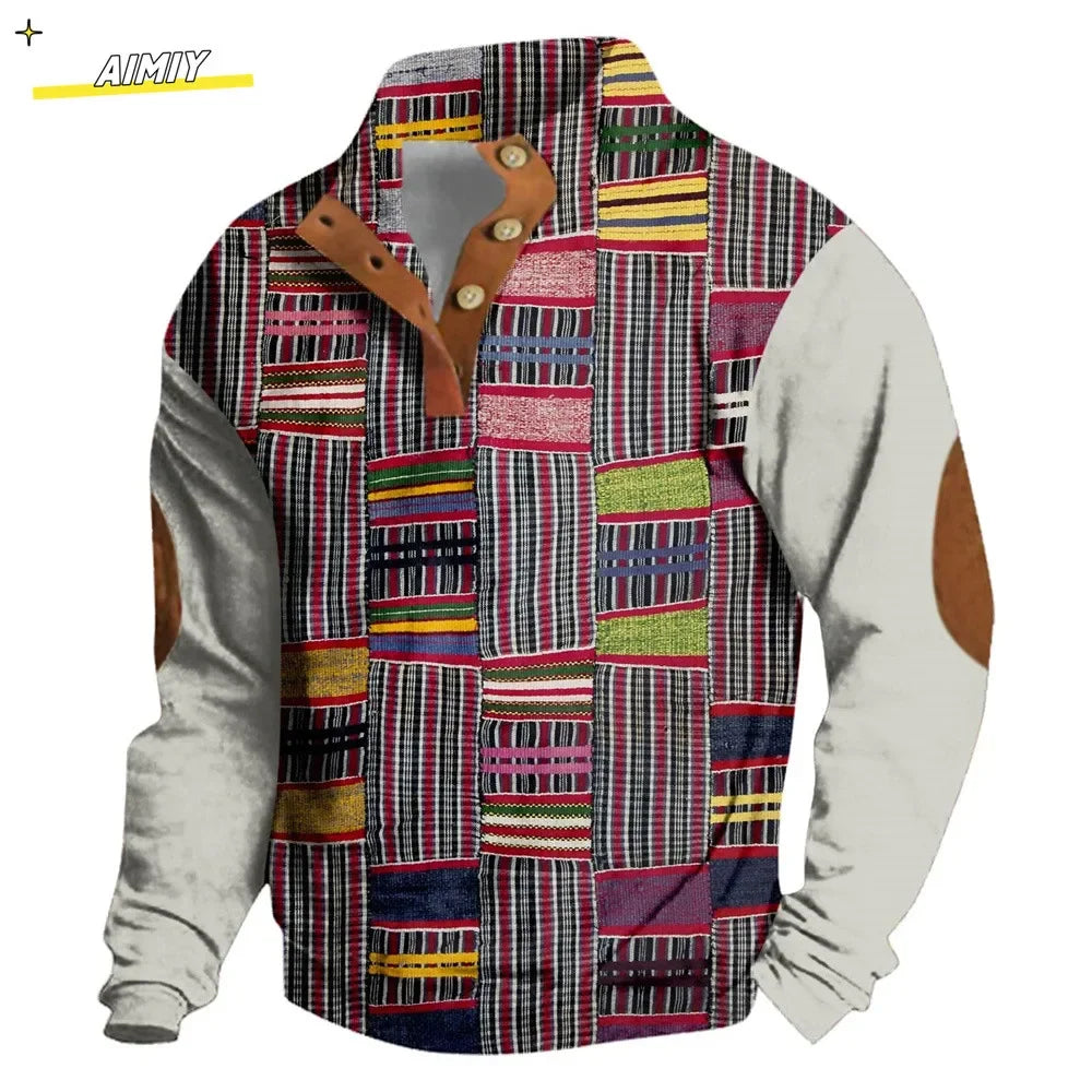 Vintage Men's Hoodie Casual Jacket - Empire P.E