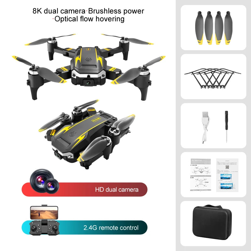 New G6 Professional Foldable Quadcopter Aerial Drone - Empire P.E