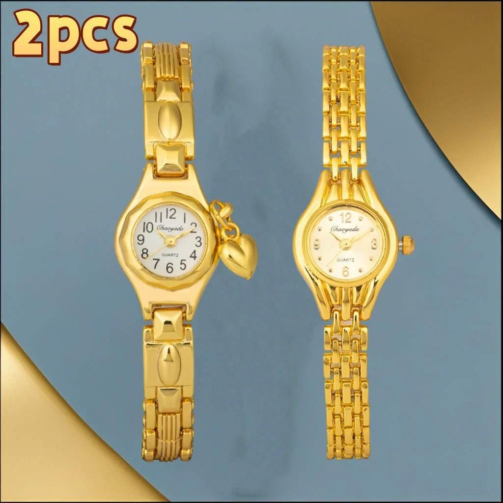 Fashion Women's Wristwatch Luxury Gold - Empire P.E