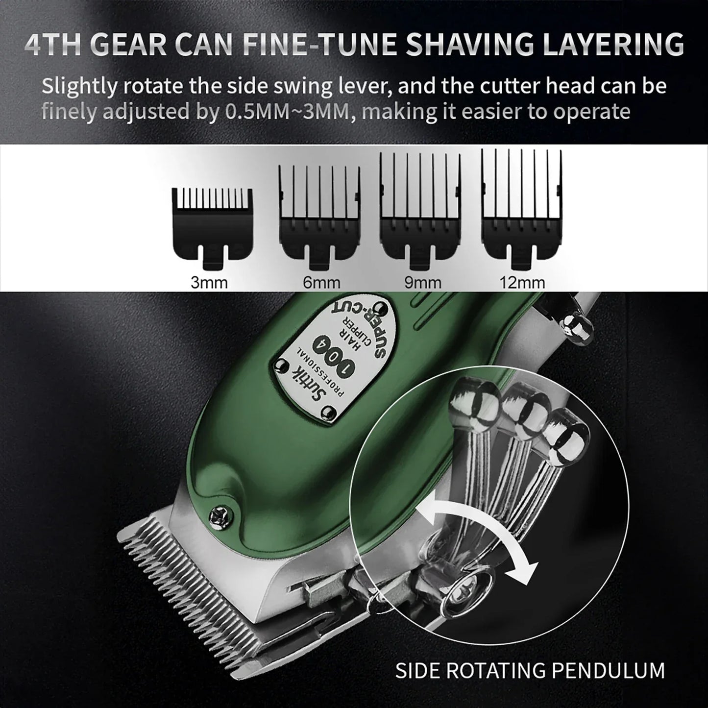 Professional Dog Hair Clipper All Metal Rechargeable - Empire P.E