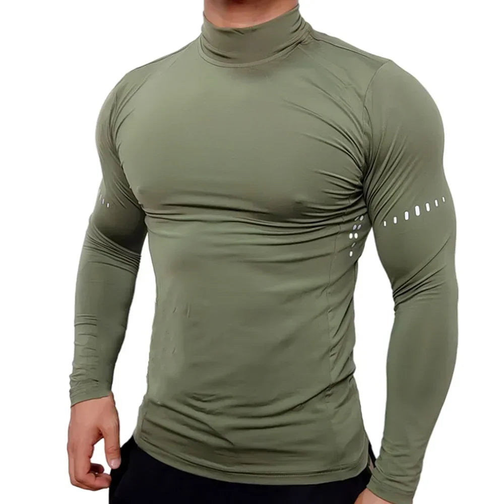 Men's Long Sleeve Compression Shirt - Empire P.E