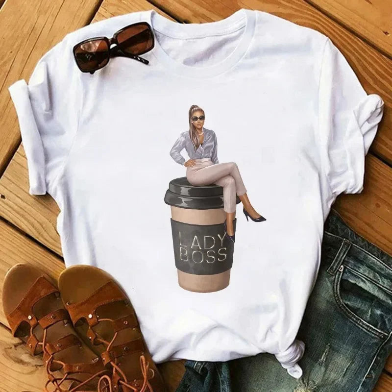Black Girls Fashion Women T-Shirts - Empire P.E