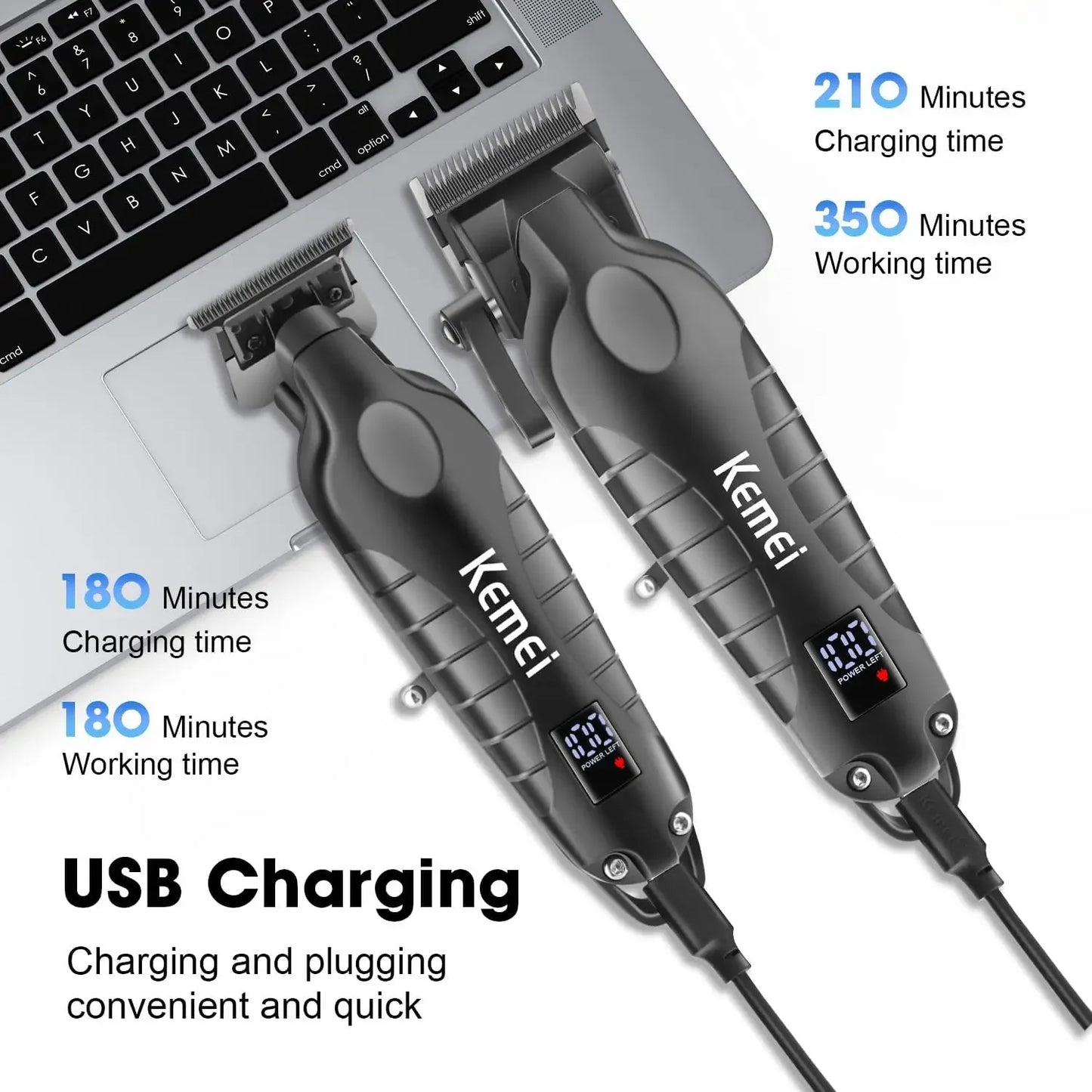 Hair Clipper Kit for Men Electric Shaver Hair Trimmer - Empire P.E