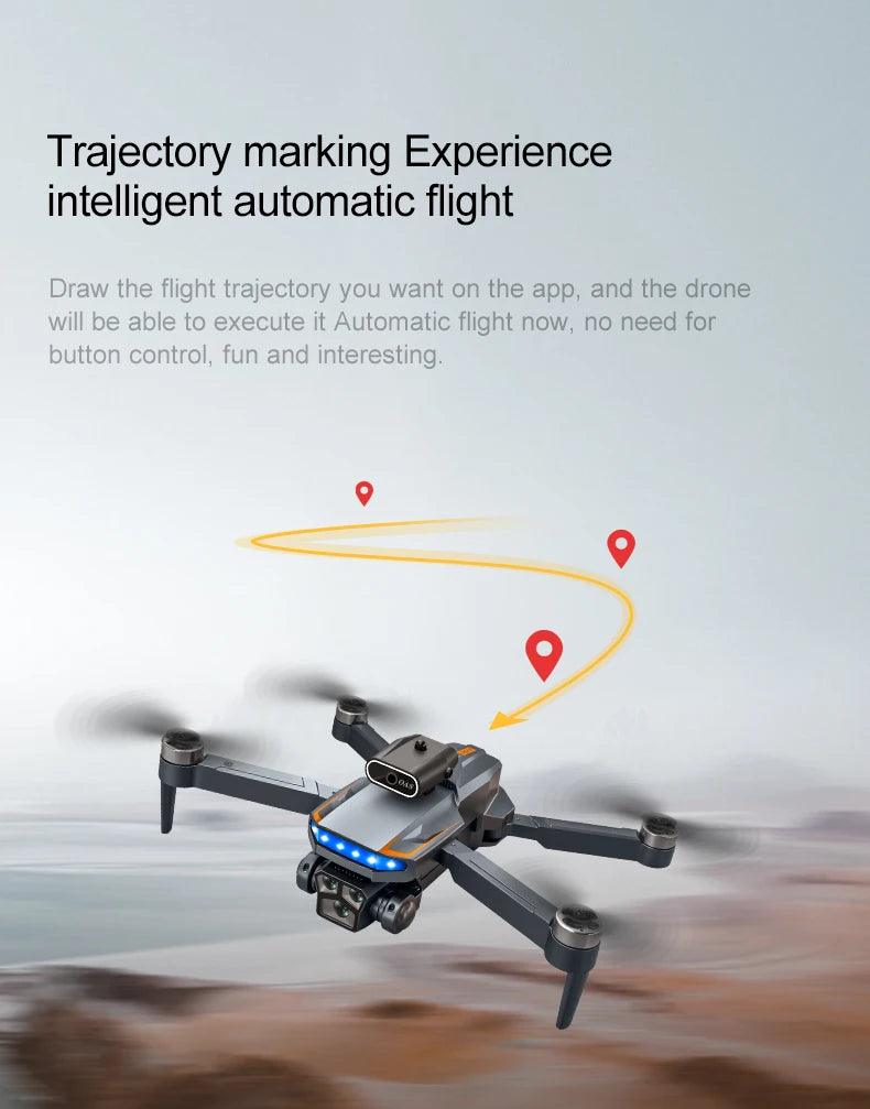 P18 New RC Drone Dual 8K camera drone obstacle avoidance quadcopter electronically controlled professional Drone Kid Gift Toys - Empire P.E