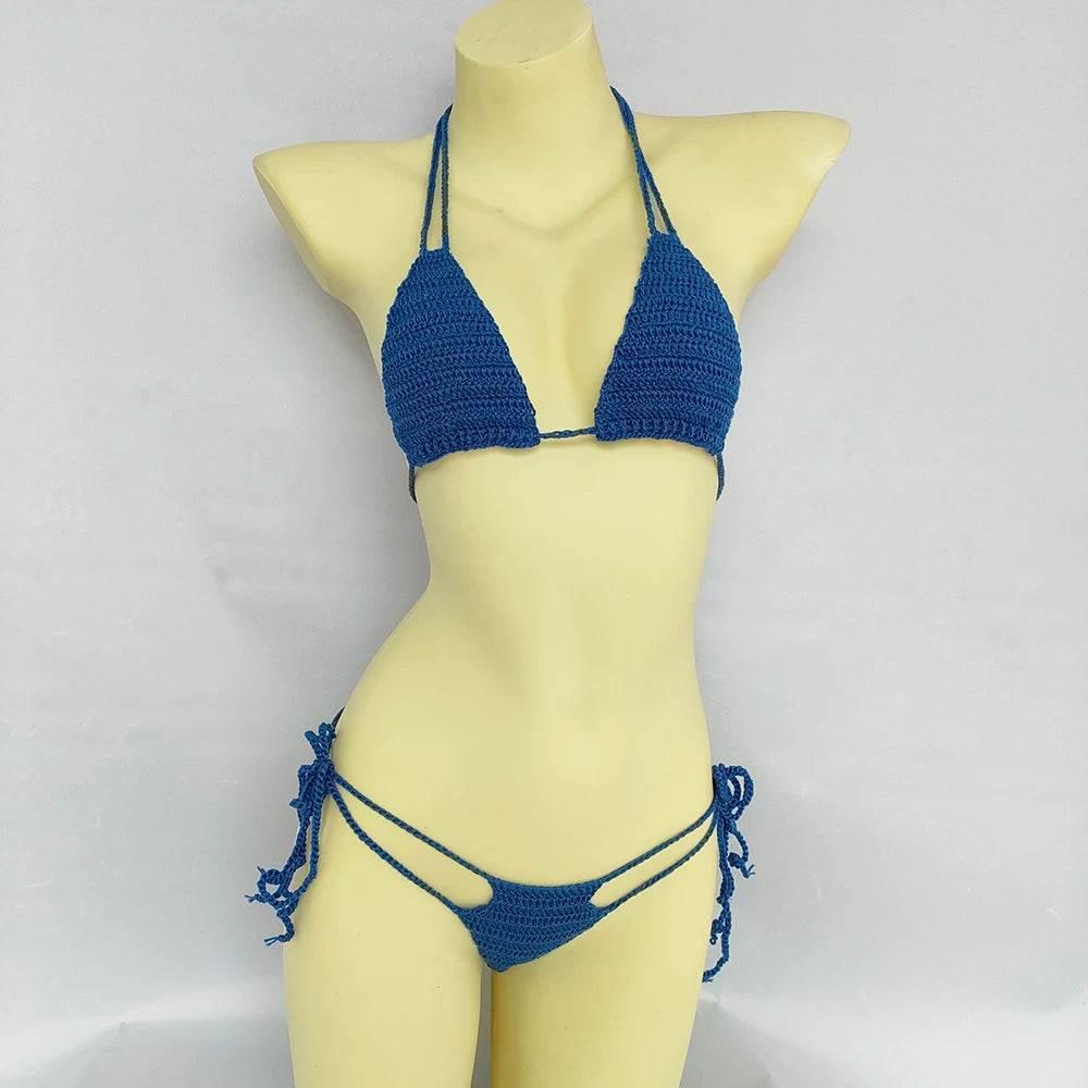 Women Micro Bikini Cotton Thong Swimsuit 2024 Beach Spa Sexy Bikini Set Swimming Suit - Empire P.E