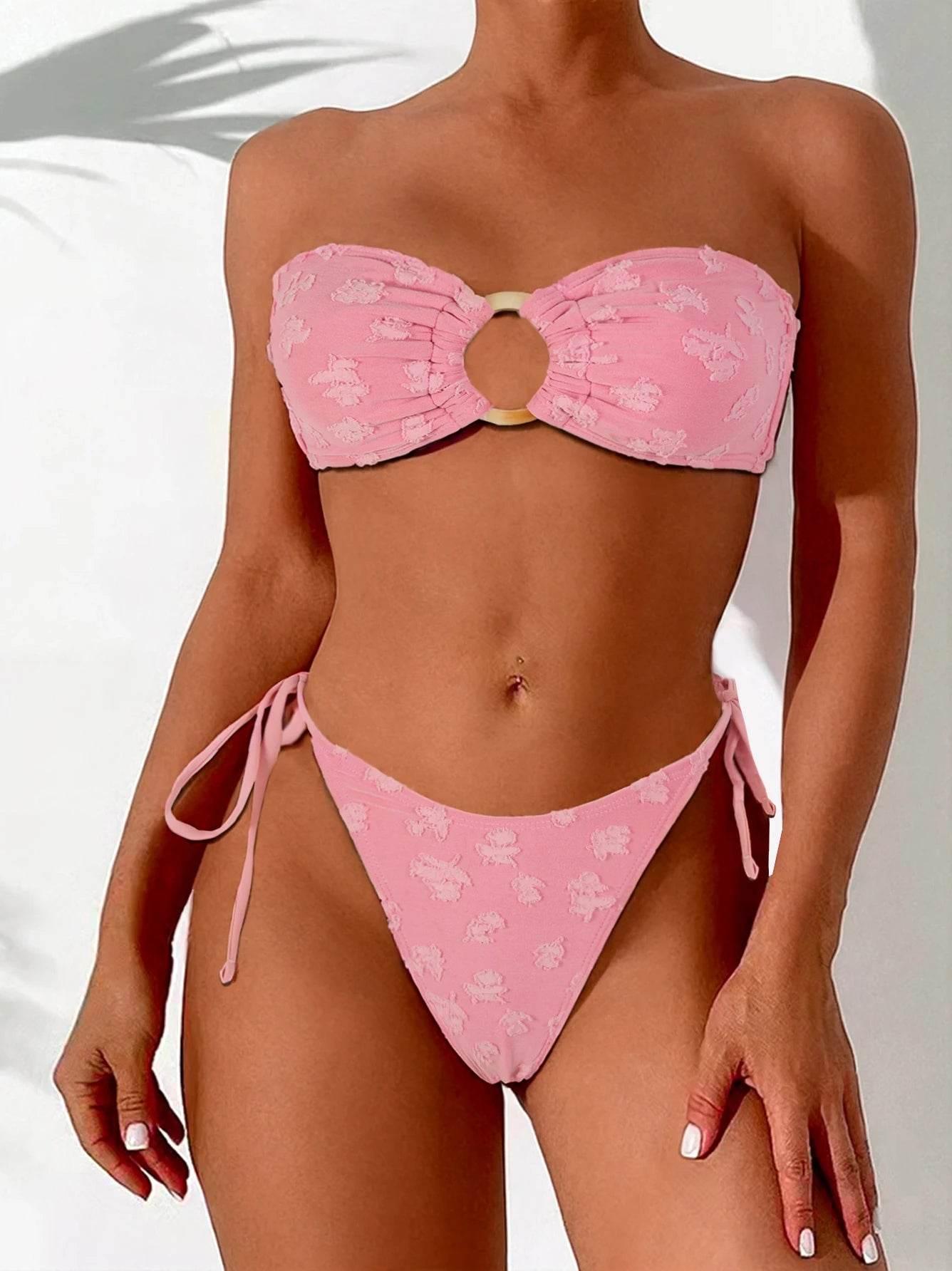 Solid O Ring 2025 New Swimsuit For Women - Empire P.E