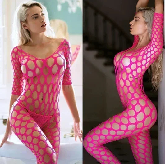 Sexy Open Crotch Lingerie Sex Suit Crotchless - Empire P.E