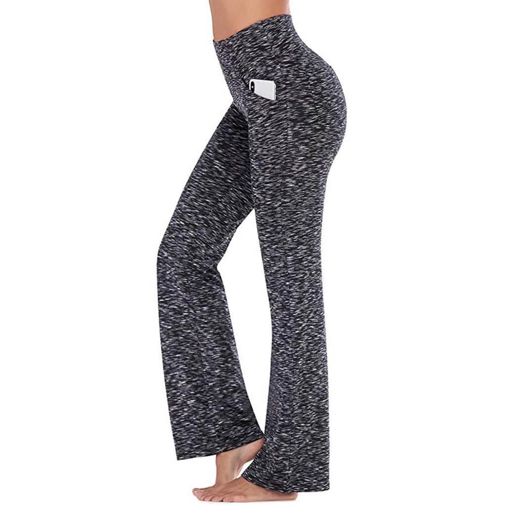 Ogilvy Mather Solid Elegant Female Lady Women's Legs Pants Palazzo Flared Wide Killer High Waist OL Ladies Career Long Trousers - Empire P.E
