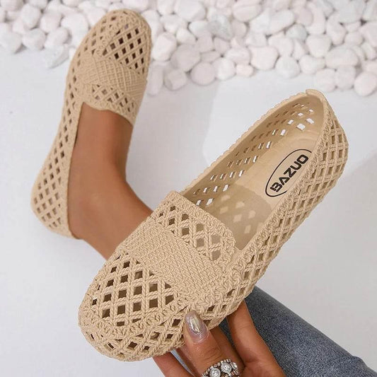 New Summer Style Fashionable and Comfortable Flat-soled Casual Outer Wear Non-slip Fashionable Toe-cap Sandals for Women - Empire P.E