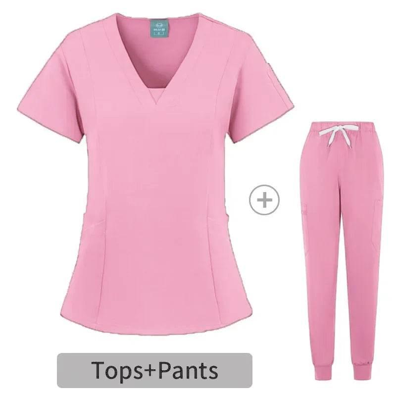 Medical Uniform Scrubs Hospital Working Scrubs Set Medical Nurse Dental Surgery Suit Workwear - Empire P.E