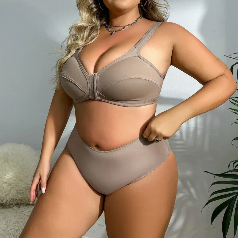 Women Wireless Bra Set Plus Size - Empire P.E
