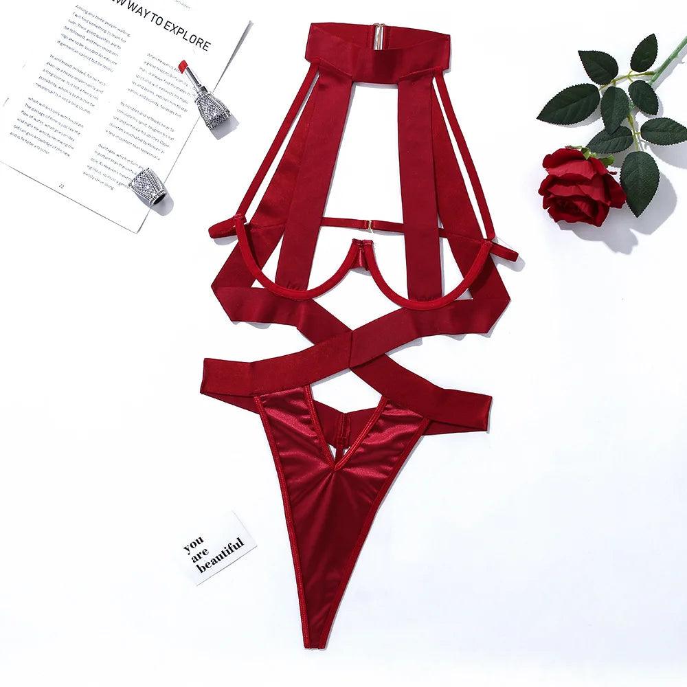 Sexy Lingerie Set Bandage Sexy Lingerie Bodysuit - Empire P.E