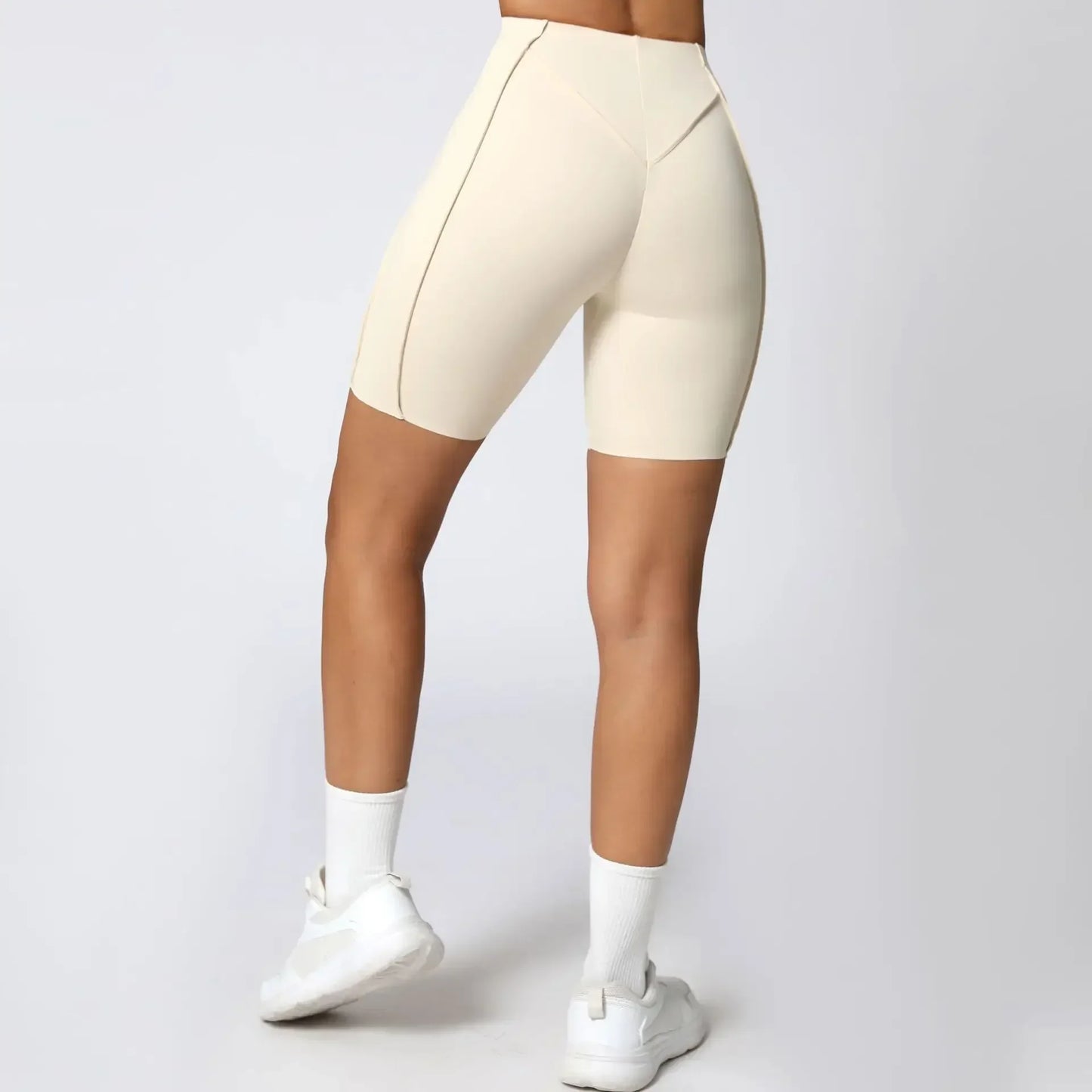 Seamless Yoga Shorts Sports Fitness High-waisted Tight-fitting - Empire P.E