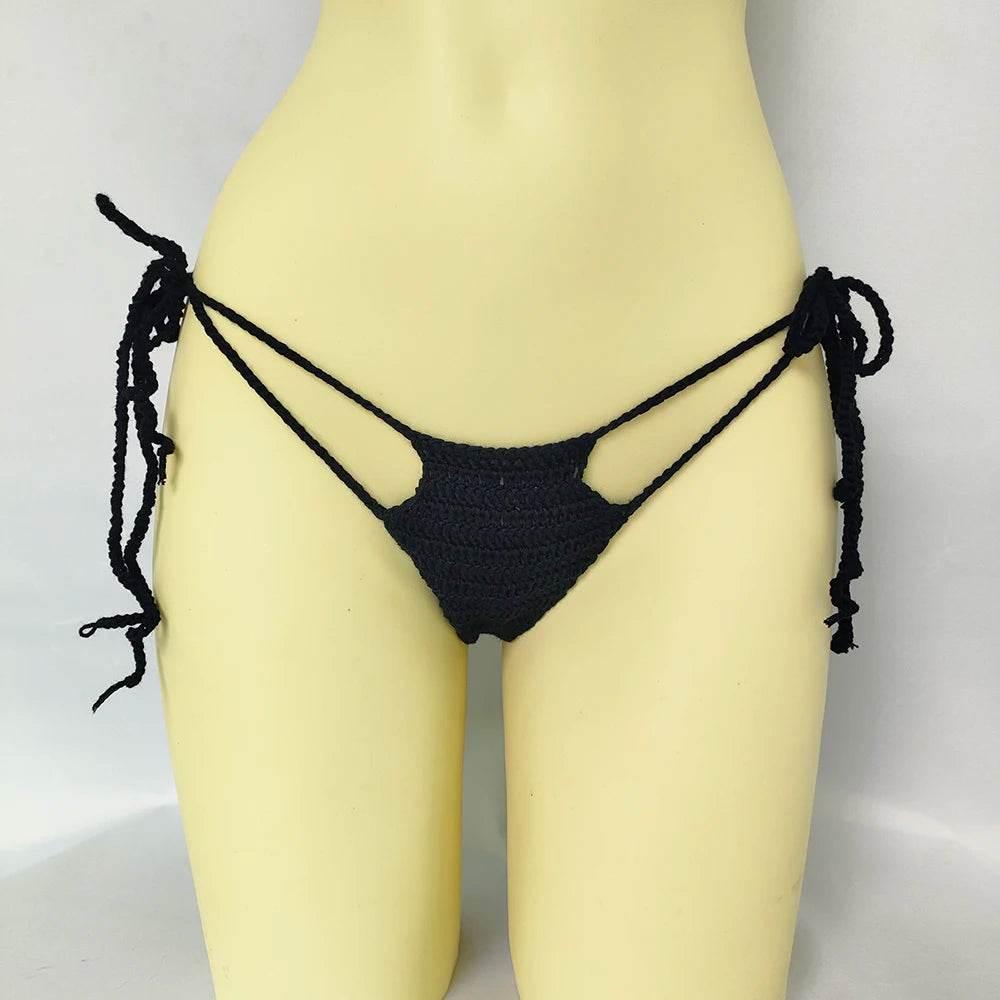 Women Micro Bikini Cotton Thong Swimsuit 2024 Beach Spa Sexy Bikini Set Swimming Suit - Empire P.E