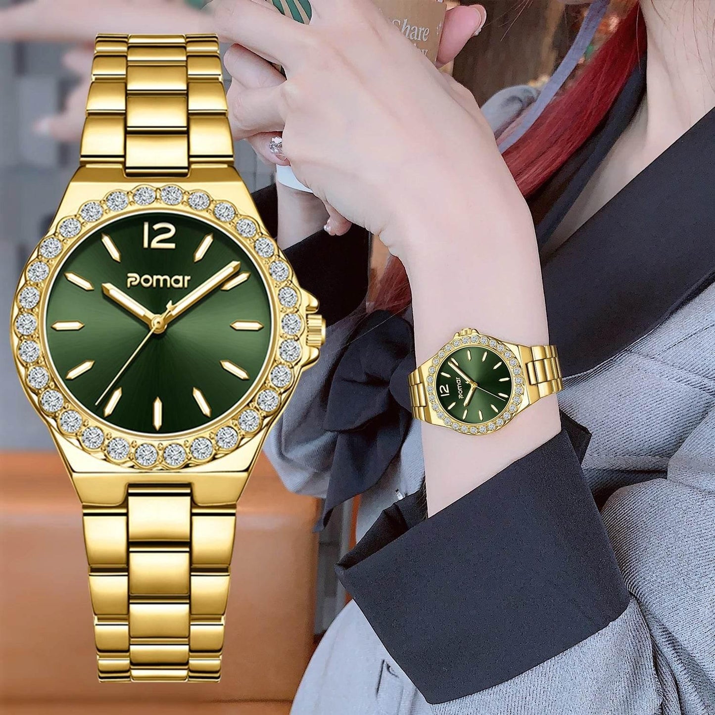 Women Watch Top Brand Quartz Movement - Empire P.E