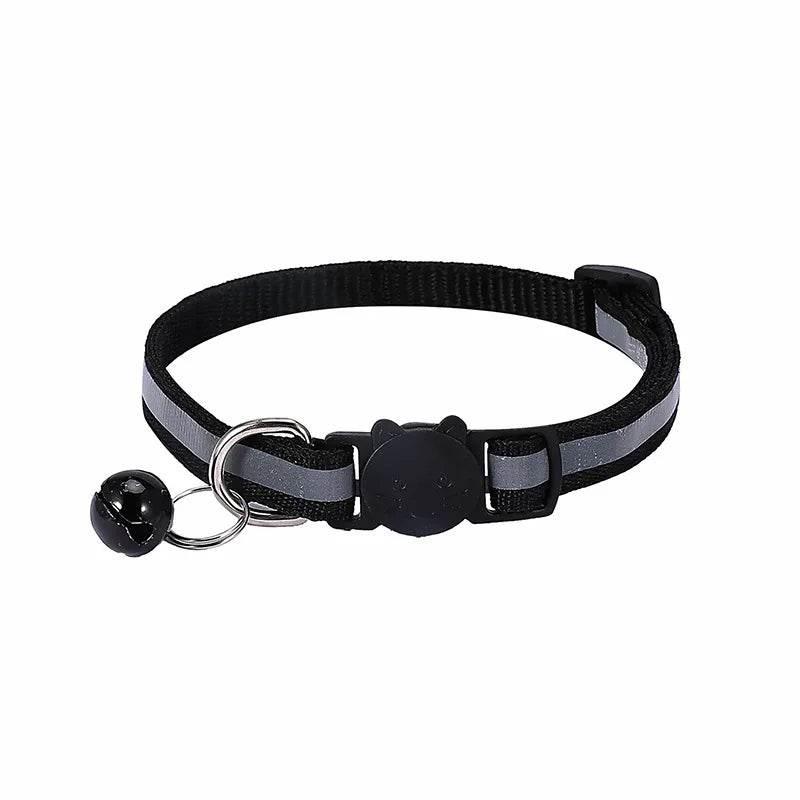 Nylon Pet Collar Night Safety Reflective Cat And Dog Collar Adjustable - Empire P.E