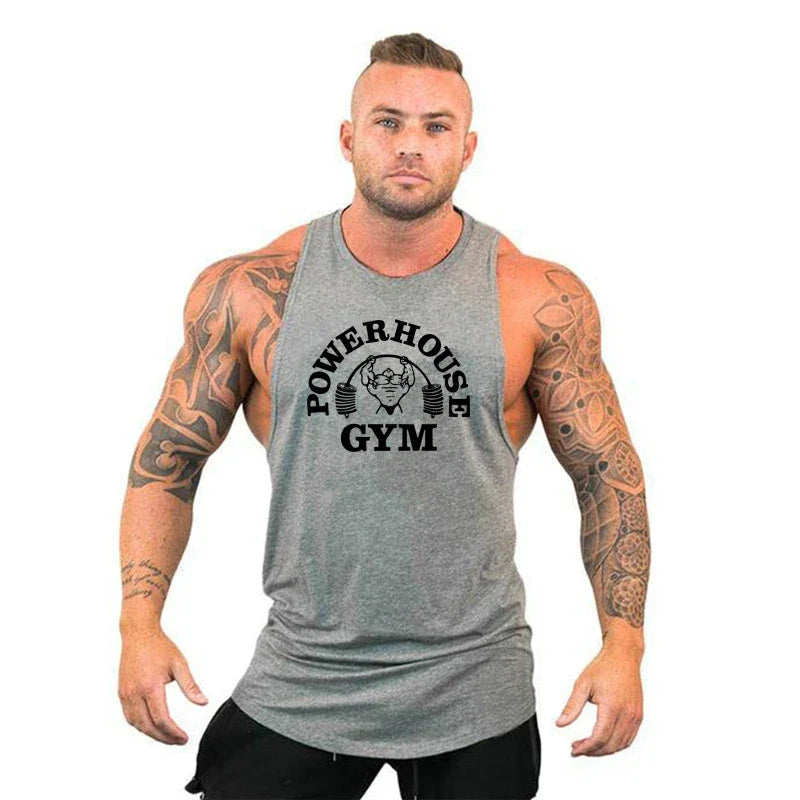 Men's Sleeveless Fitness Shirt - Empire P.E