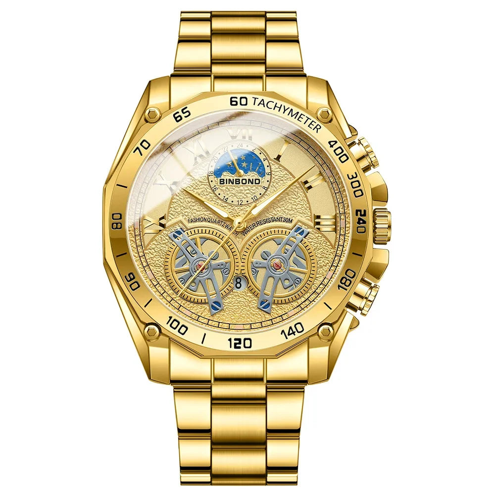 Luxury Men Quartz Watches - Empire P.E