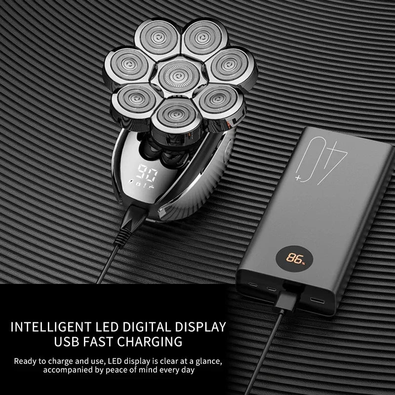 6In1 Electric Head Shaver For Bald Men 7 Blades - Empire P.E
