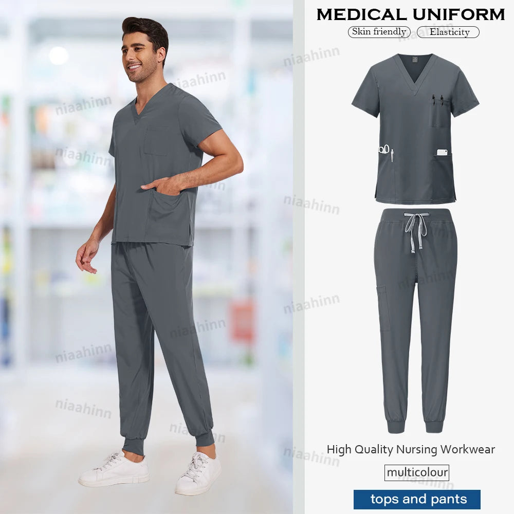 Wholesale Scrub Uniforms Medical Jogger Set - Empire P.E