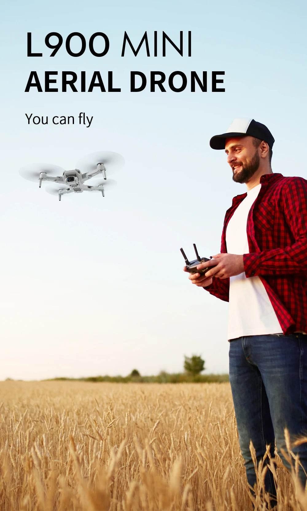 Drone L900 Pro 4K Professional 5G GPS HD Dual Camera Photography Brushless Foldable Quadcopter RC Distance 1.2KM Drones Toys - Empire P.E