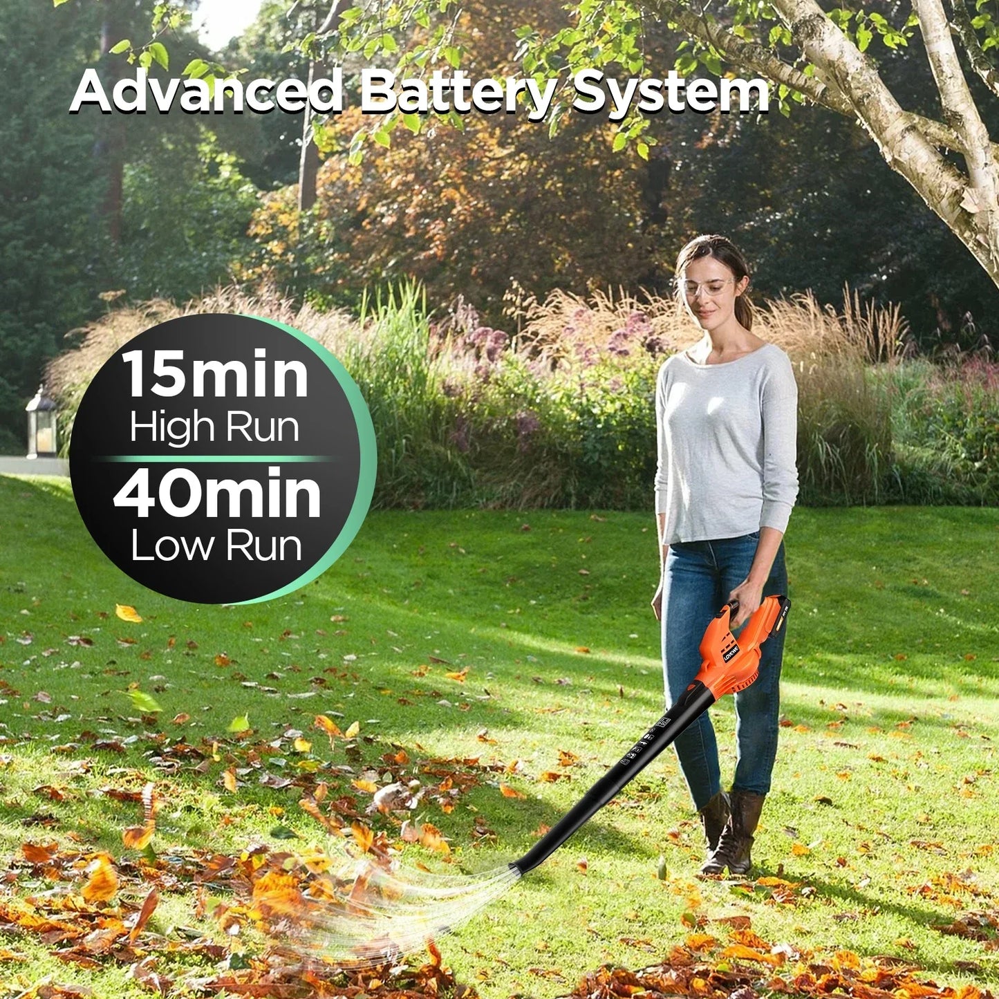 150Mph Handheld Electric Leaf Blowers with 2.0Ah Battery - Empire P.E