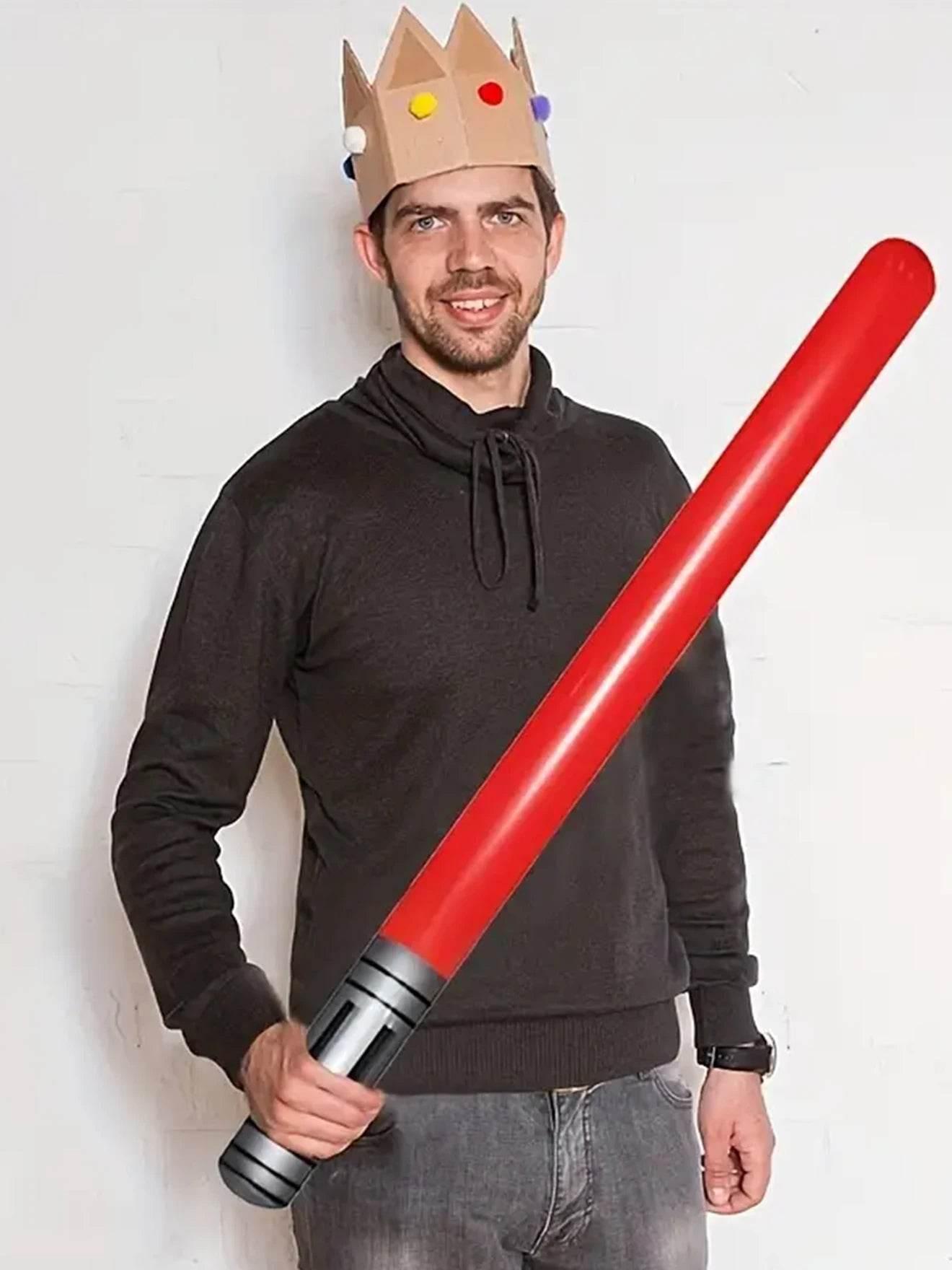 12colorful inflatable sword sets. Party role-playing props. Inflatable swords. Novel toys. Inflatable sticks - Empire P.E