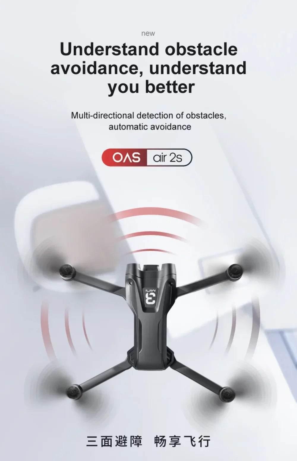 Xiaomi Mijia Z908 Pro /MAX 8K Drone ESC Professional 4K Dron Optical Flow Localization 3sided Obstacle Avoidance Quadcopter Toys - Empire P.E